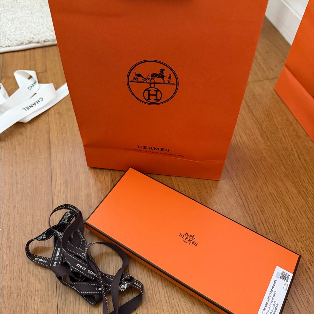 Hermes Box and Shopping Bag